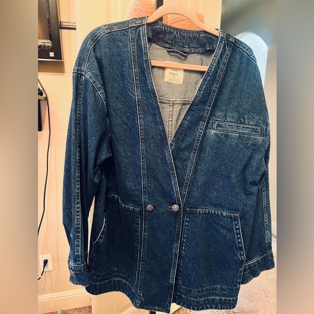 Free People Mathis Denim Jacket - Picture 7 of 8